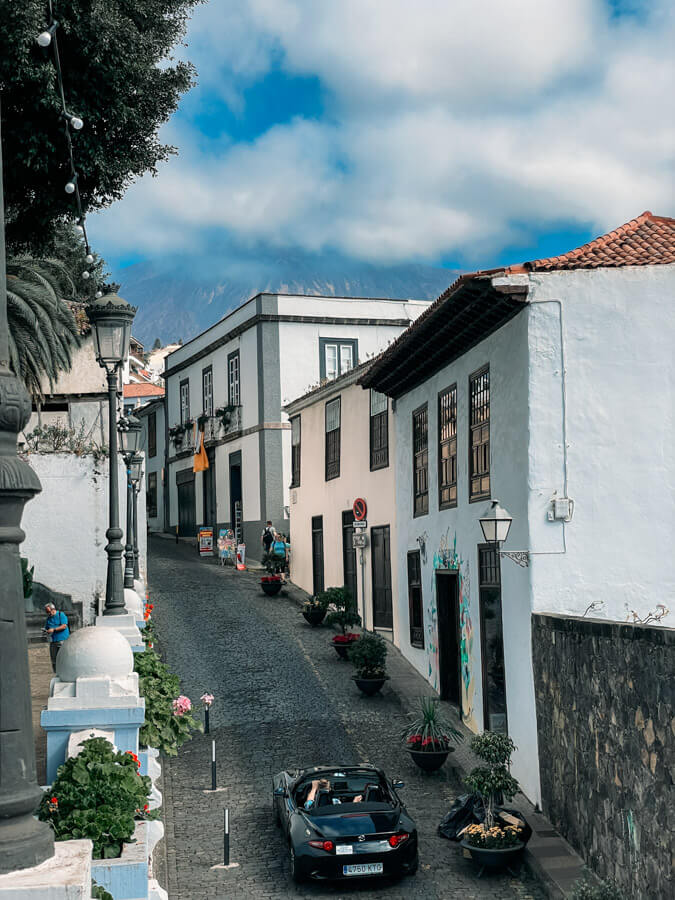 pretty Tenerife town of Icod de los Vinos