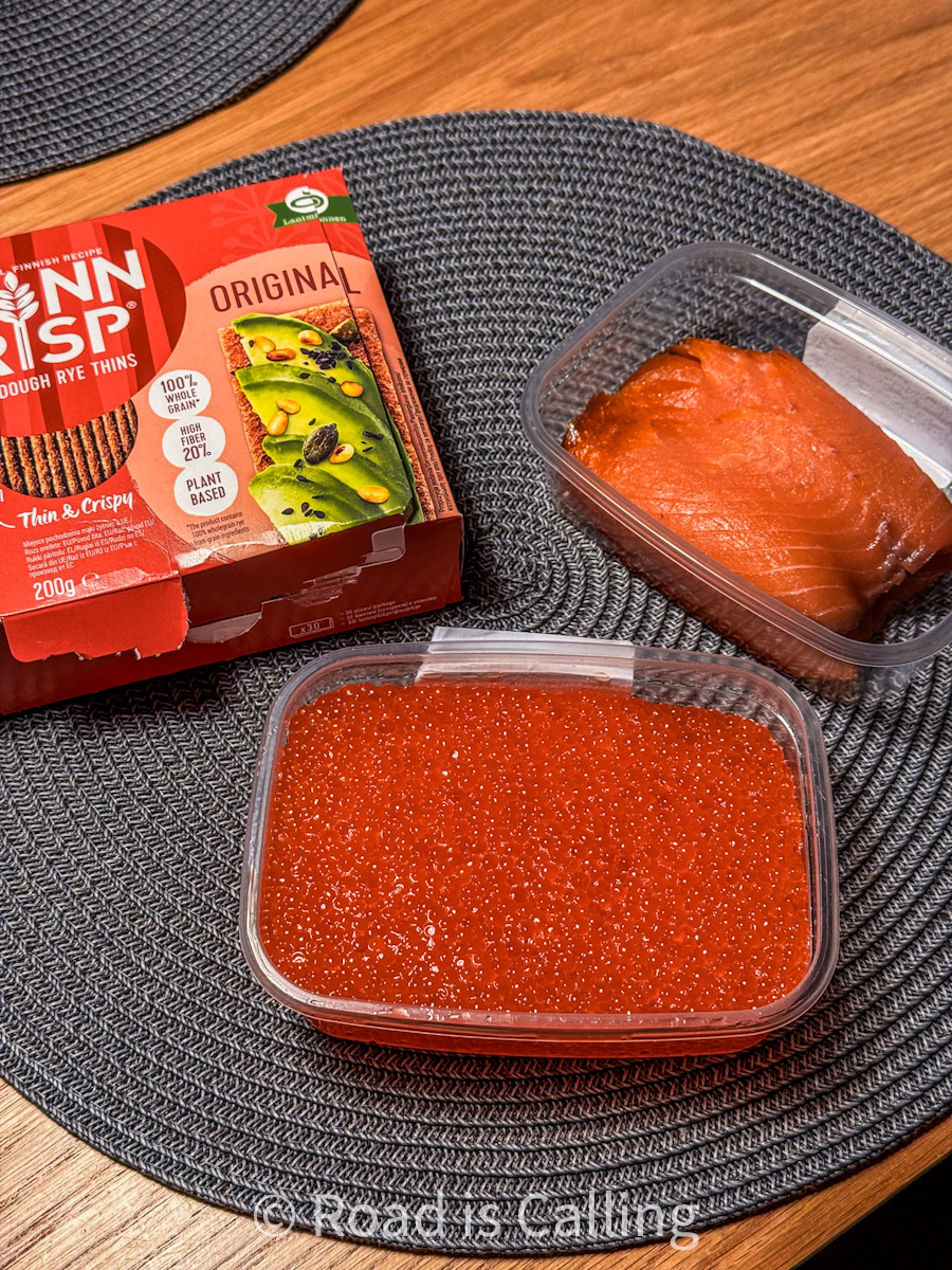 trying Estonian fish roe - traditional food experience among things to do in Estonia