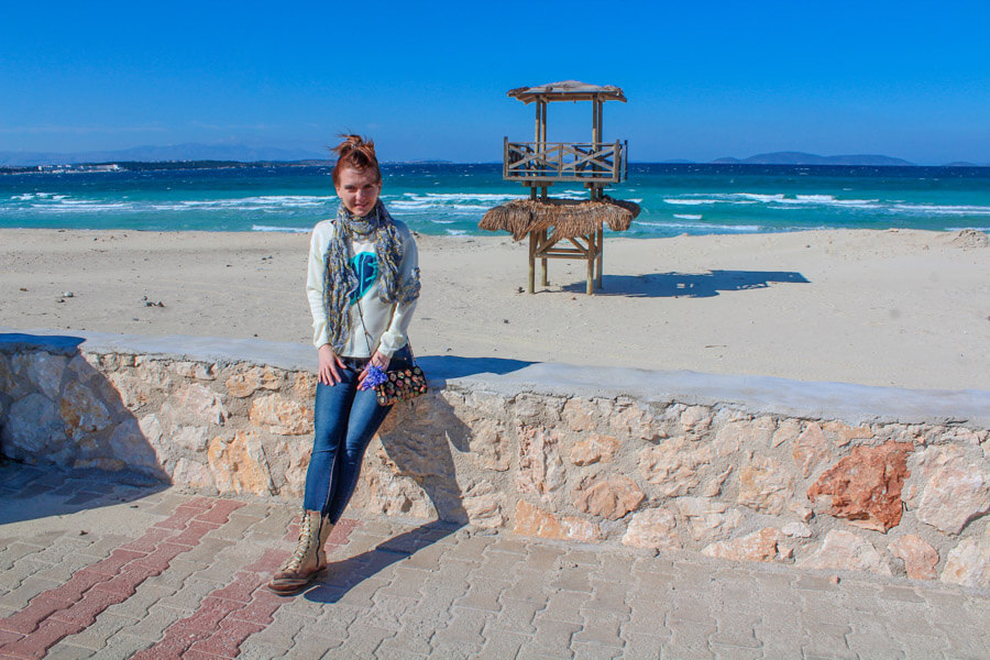 Aegean coast in December