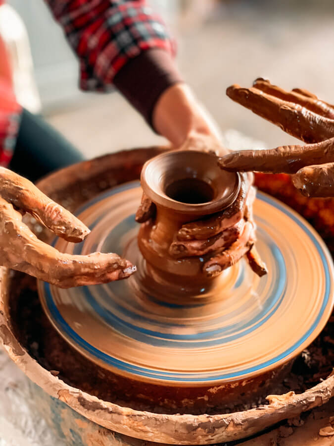 pottery class in Cappadocia