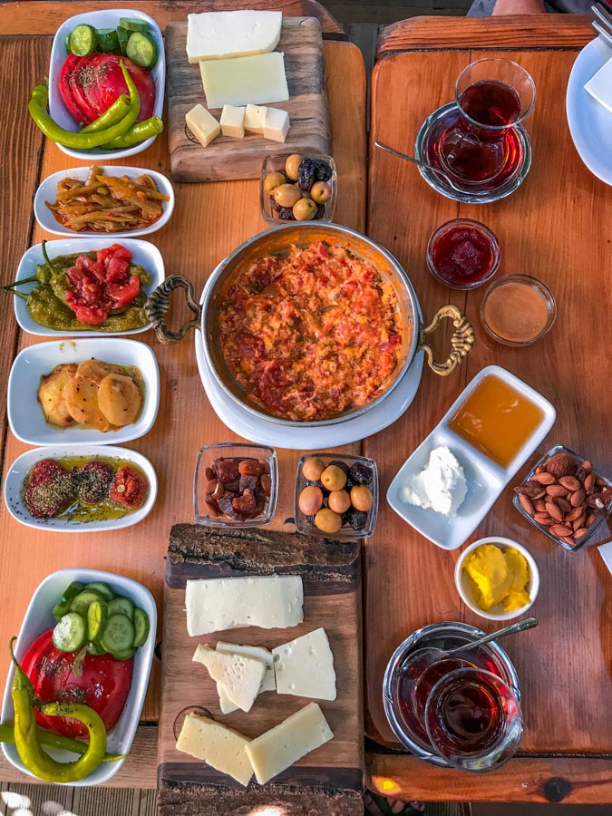 Turkish breakfast ideas