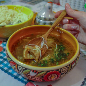 Ukrainian mushroom soup