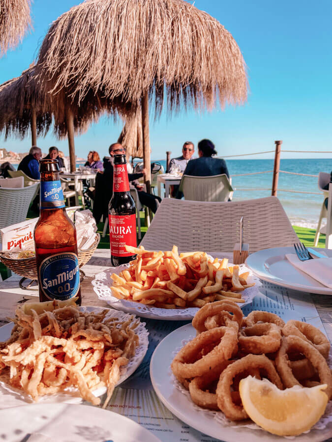 seafood restaurant near Malaga