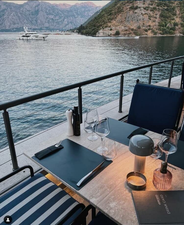 Bay of Kotor best restaurnts