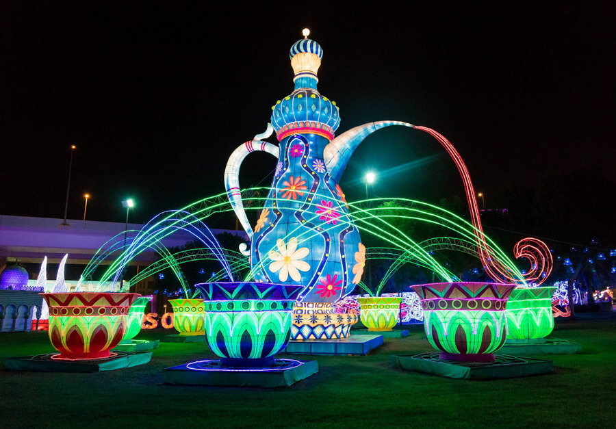 Dubai garden glow park 