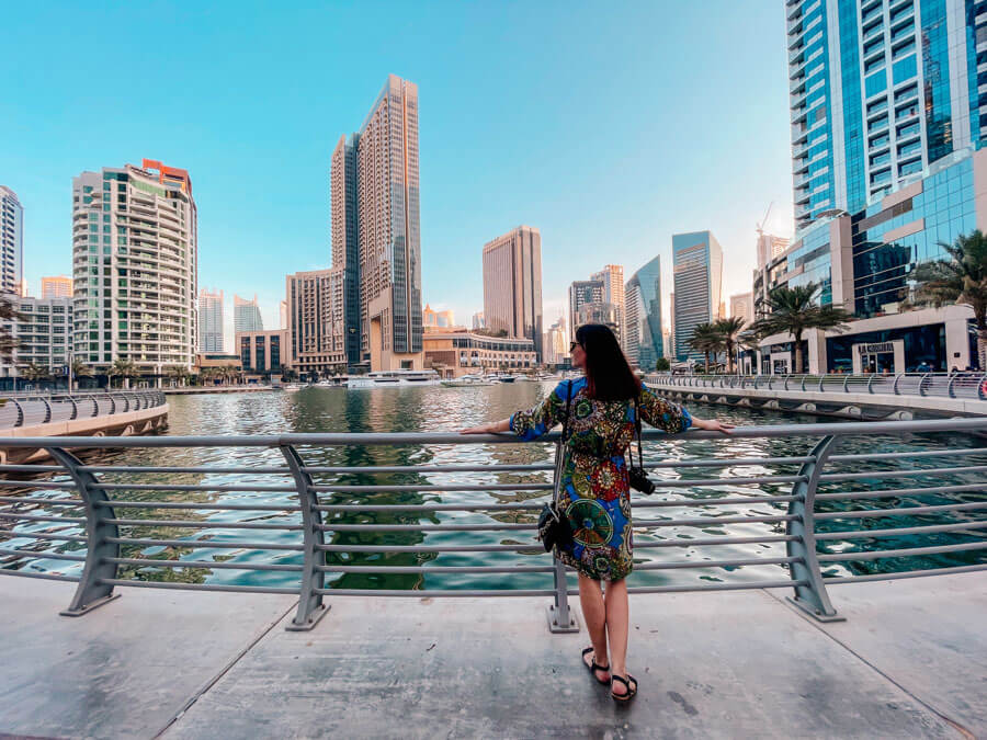 Dubai Marina - must visit place in Dubai on a first visit