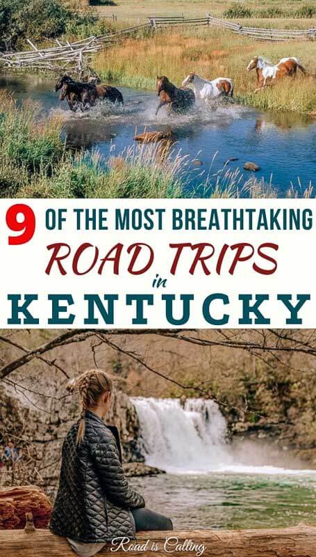 9 Totally mind-blowing weekend road trips in Kentucky! Unplug, distract and relax on one of these getaways! #roadtripping #bucketlistusa #bestofusa #bucketlistamerica