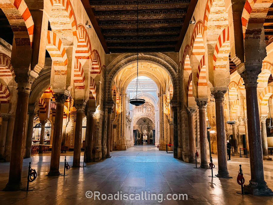 cathedral in Cordoba interior