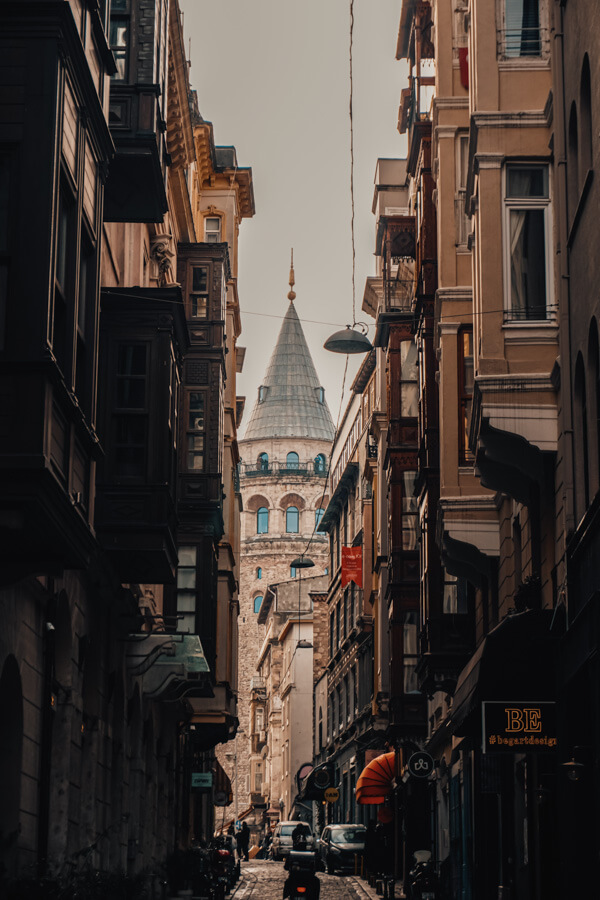 Galata neighborhood in Istanbul