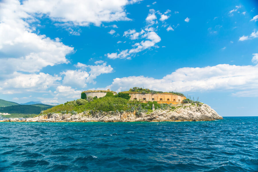Mamula Island near Herceg Novi