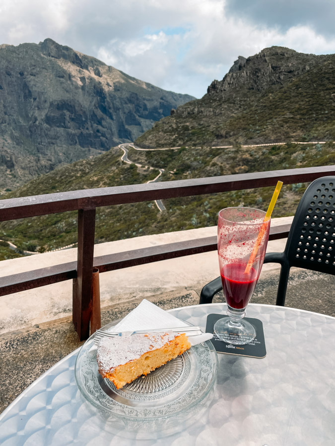 Tenerife cafe with a view