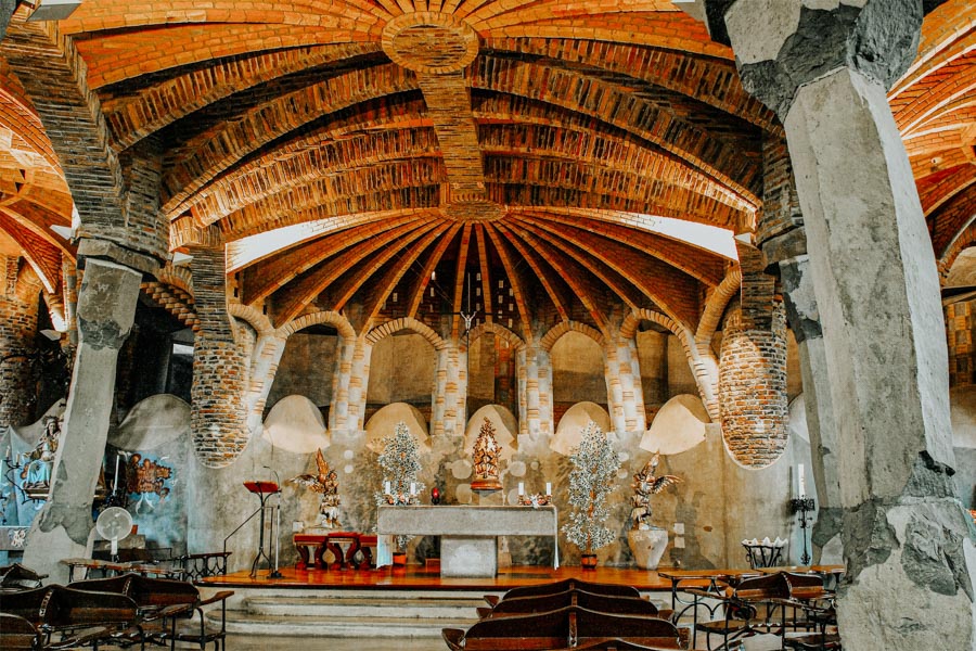 Gaudi work on the way to Andorra