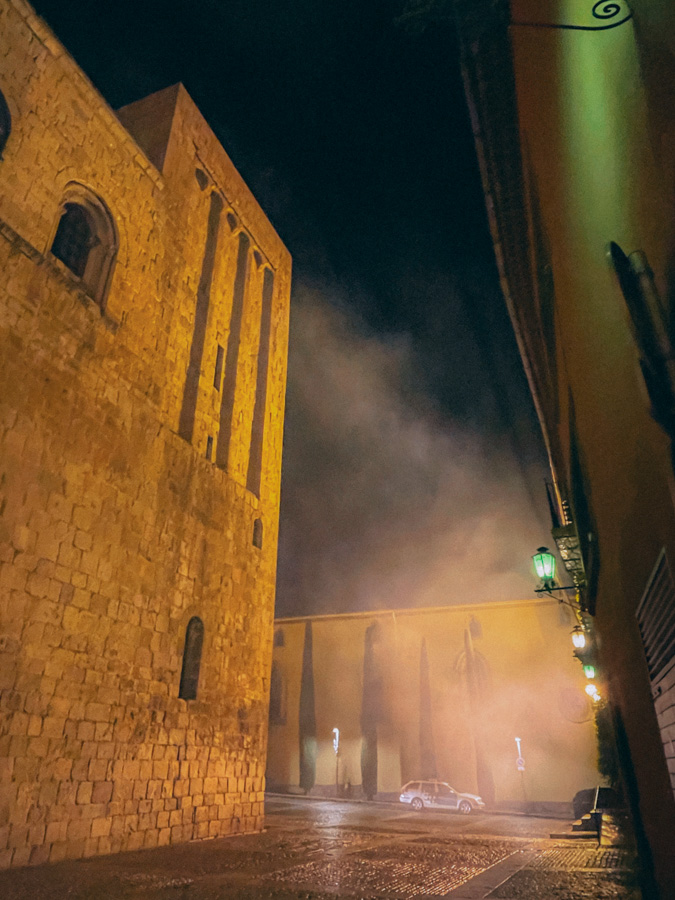 La Seu d'Urgell at night