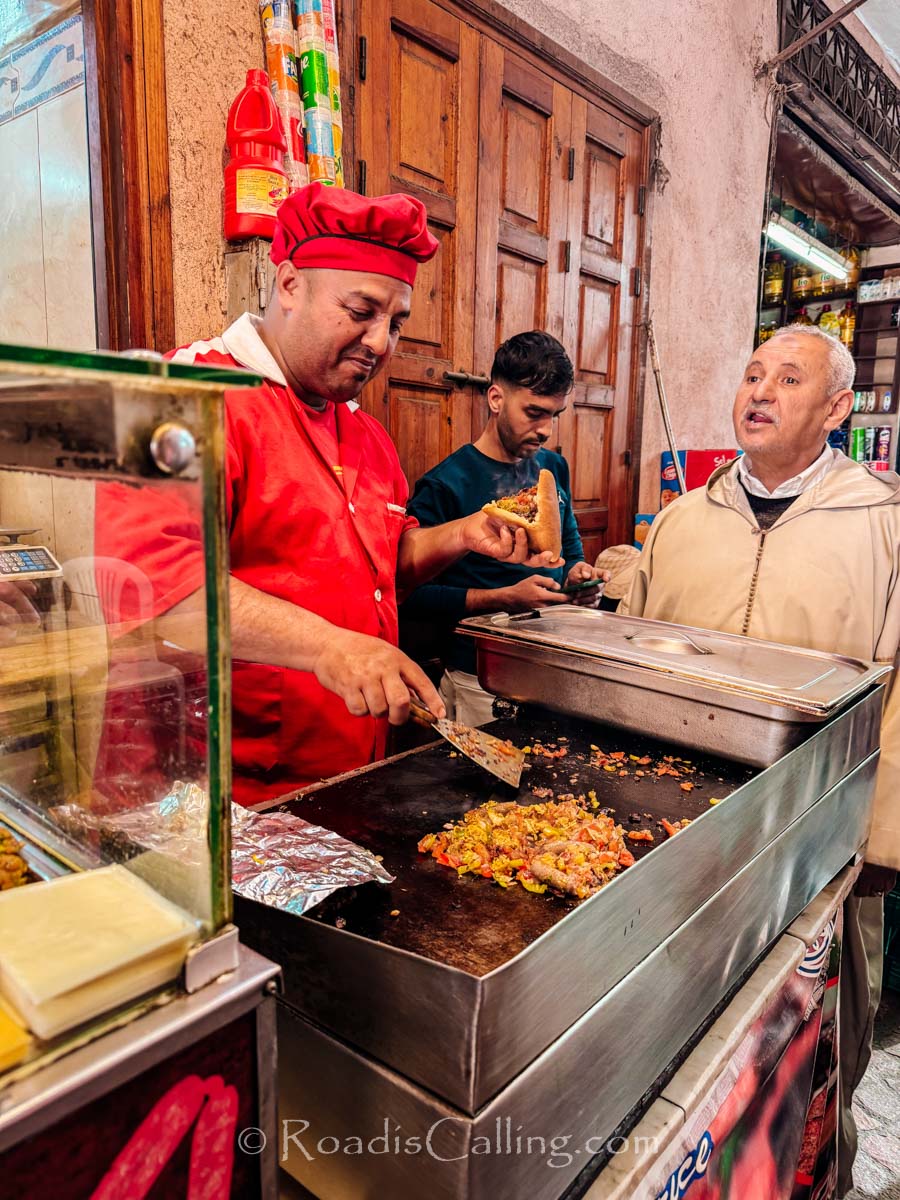 Moroccan street food 