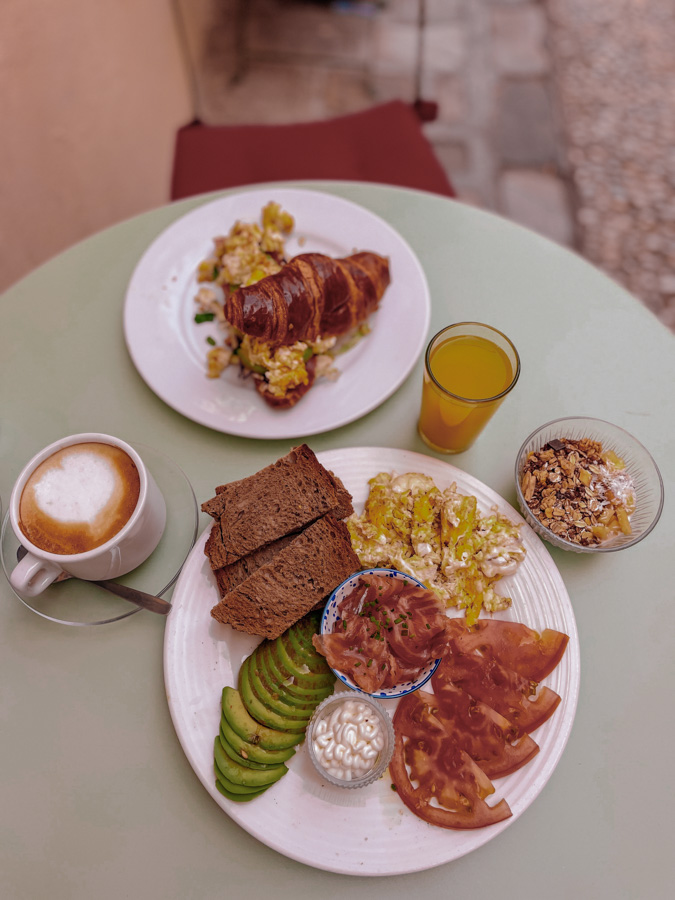 breakfast in Malaga