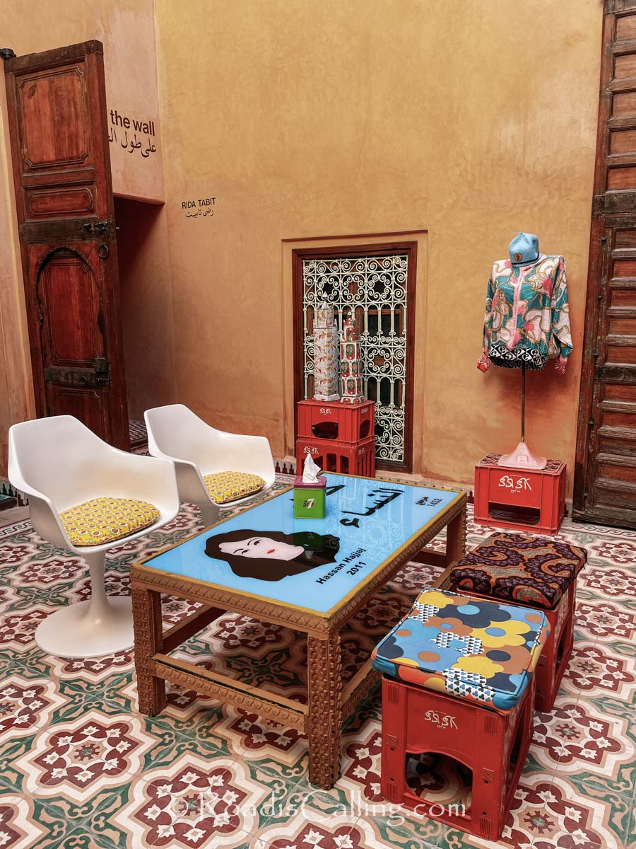 tea room in Marrakech