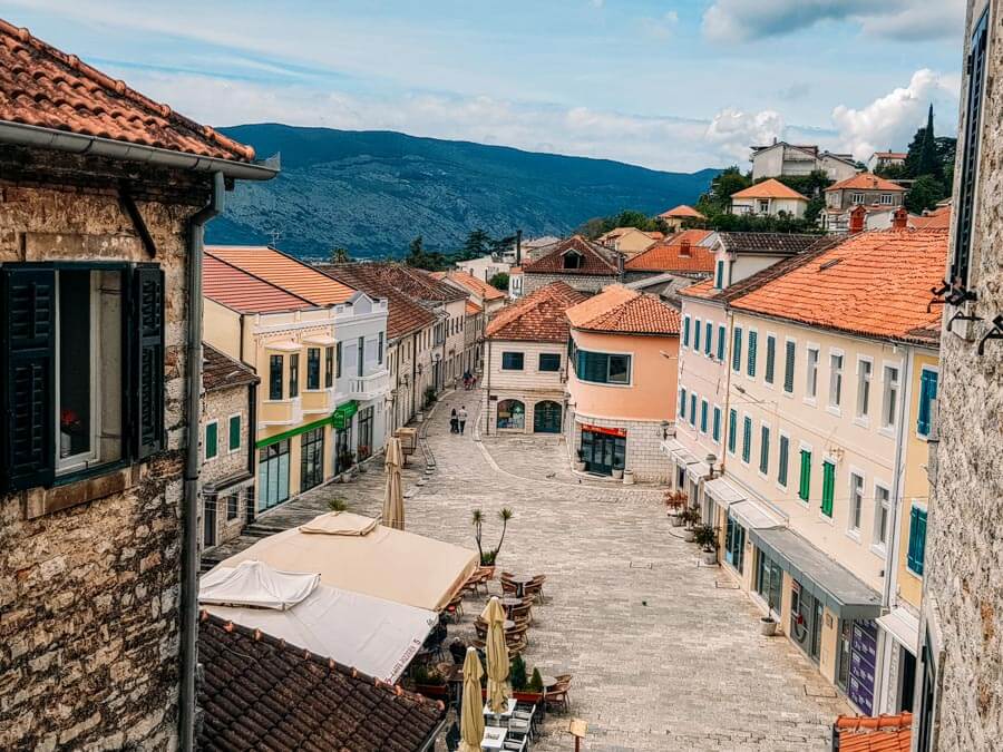 Old Town in Herceg Novi