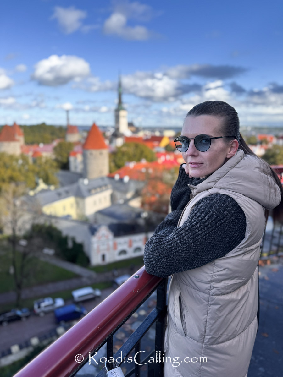 Tallinn Old Town view from Kohtuotsa platform