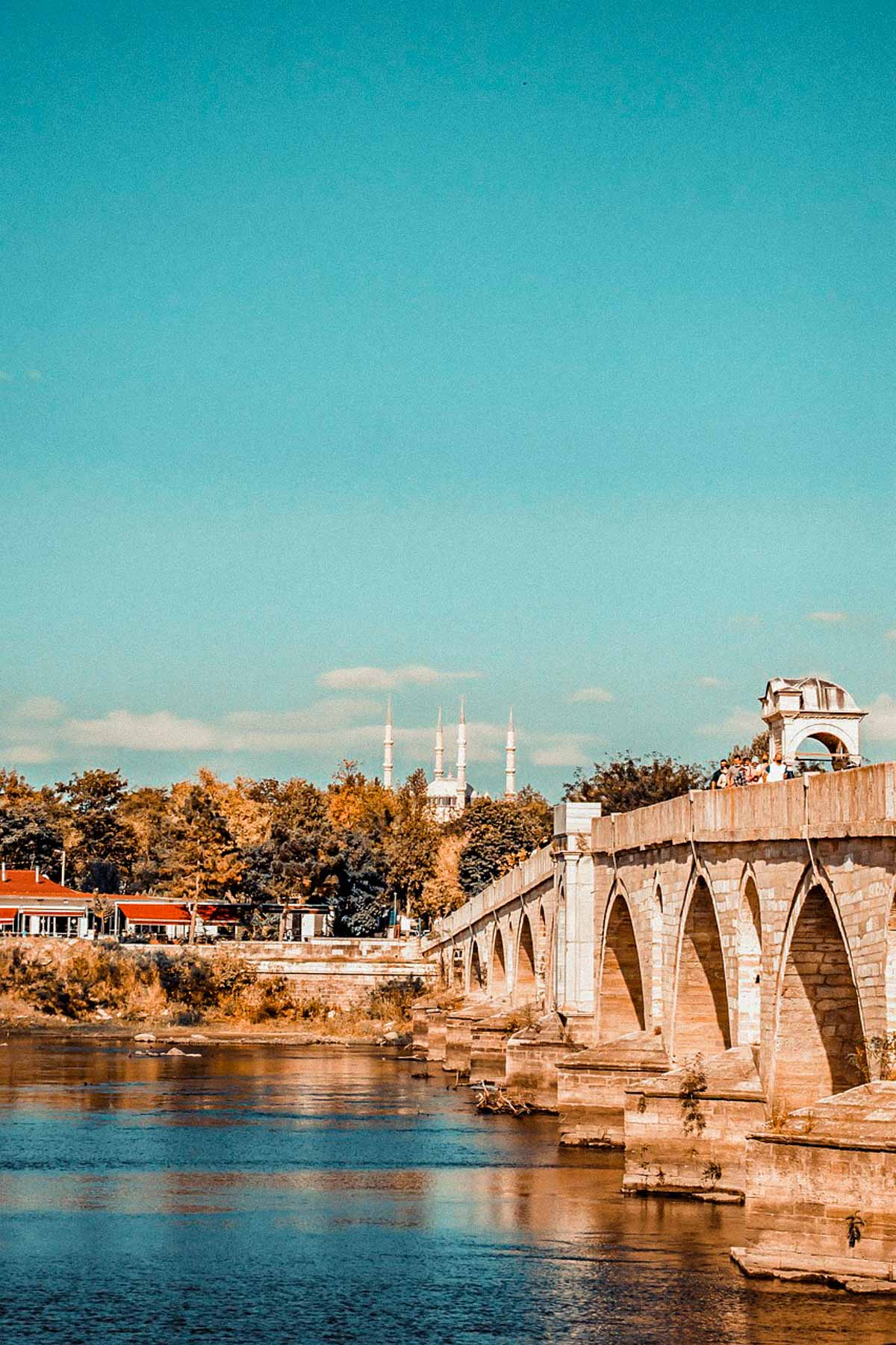 bridge in Edirne