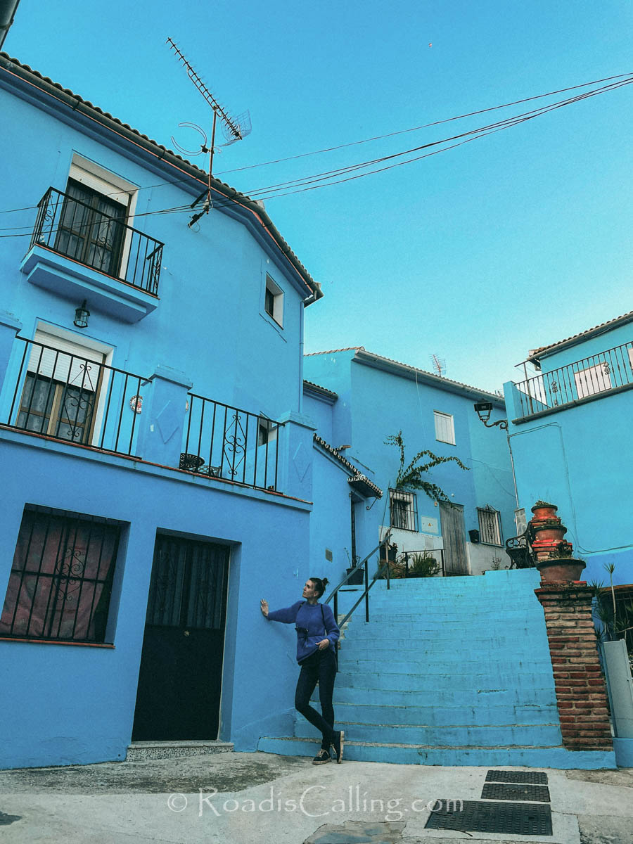 Blue Village in Andalusia