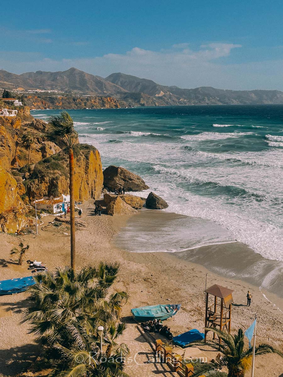 Nerja beach