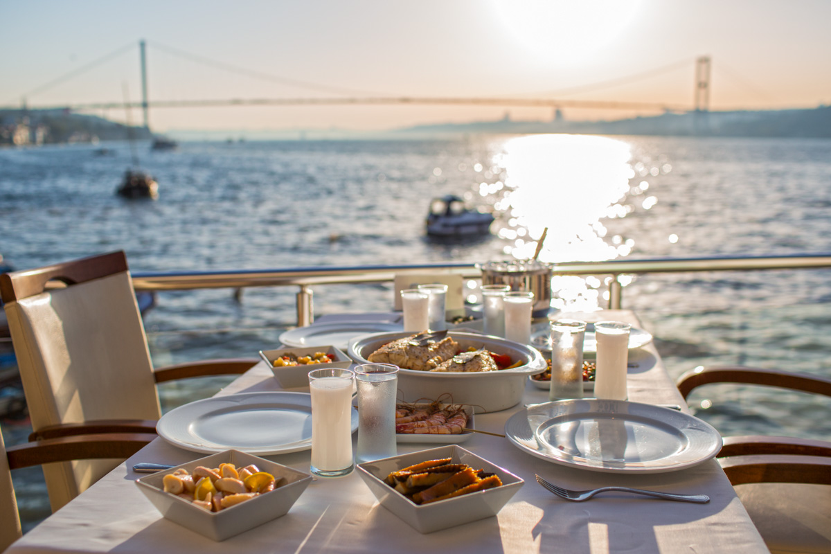 romantic restaurant in Istanbul