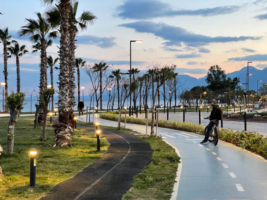 biking in Antalya