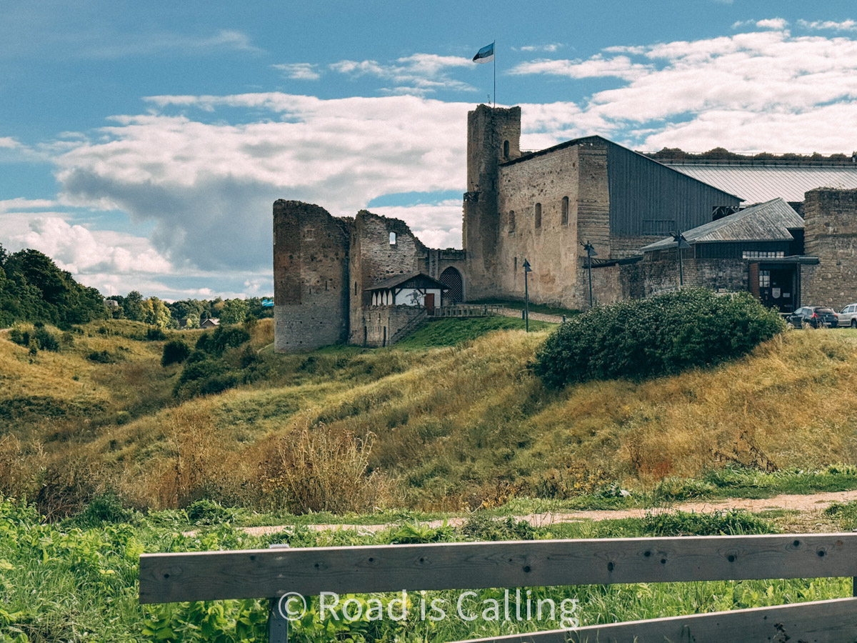 view of the castle-museum in Rakvere Estonia